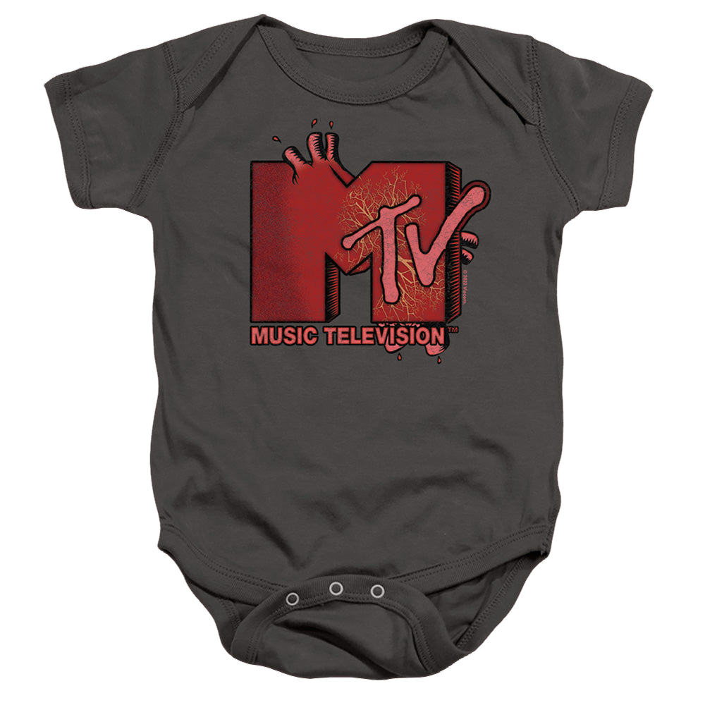 MTV Beating Heart Logo - Baby Bodysuit