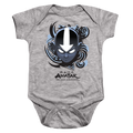 Avatar The Last Airbender Airbender Blue And Black Kanji - Baby Bodysuit