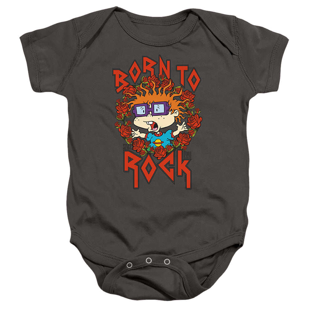 Rugrats Chucky Was Born To Rock - Baby Bodysuit