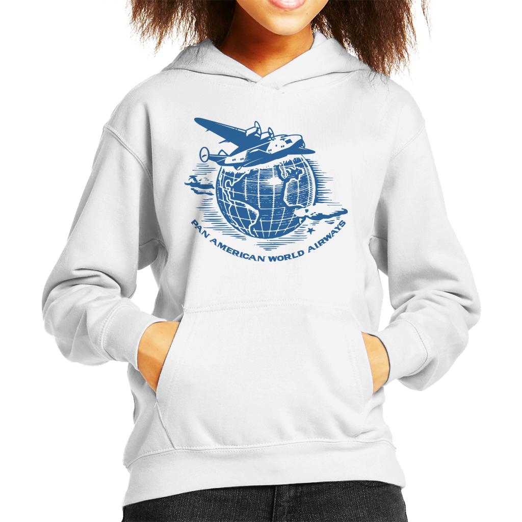 Pan Am Flying Around The World Kid's Hooded Sweatshirt product image 4