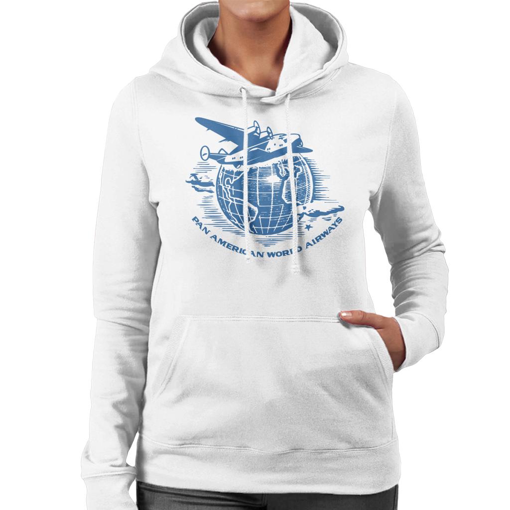 Pan Am Flying Around The World Women's Hooded Sweatshirt product image 4