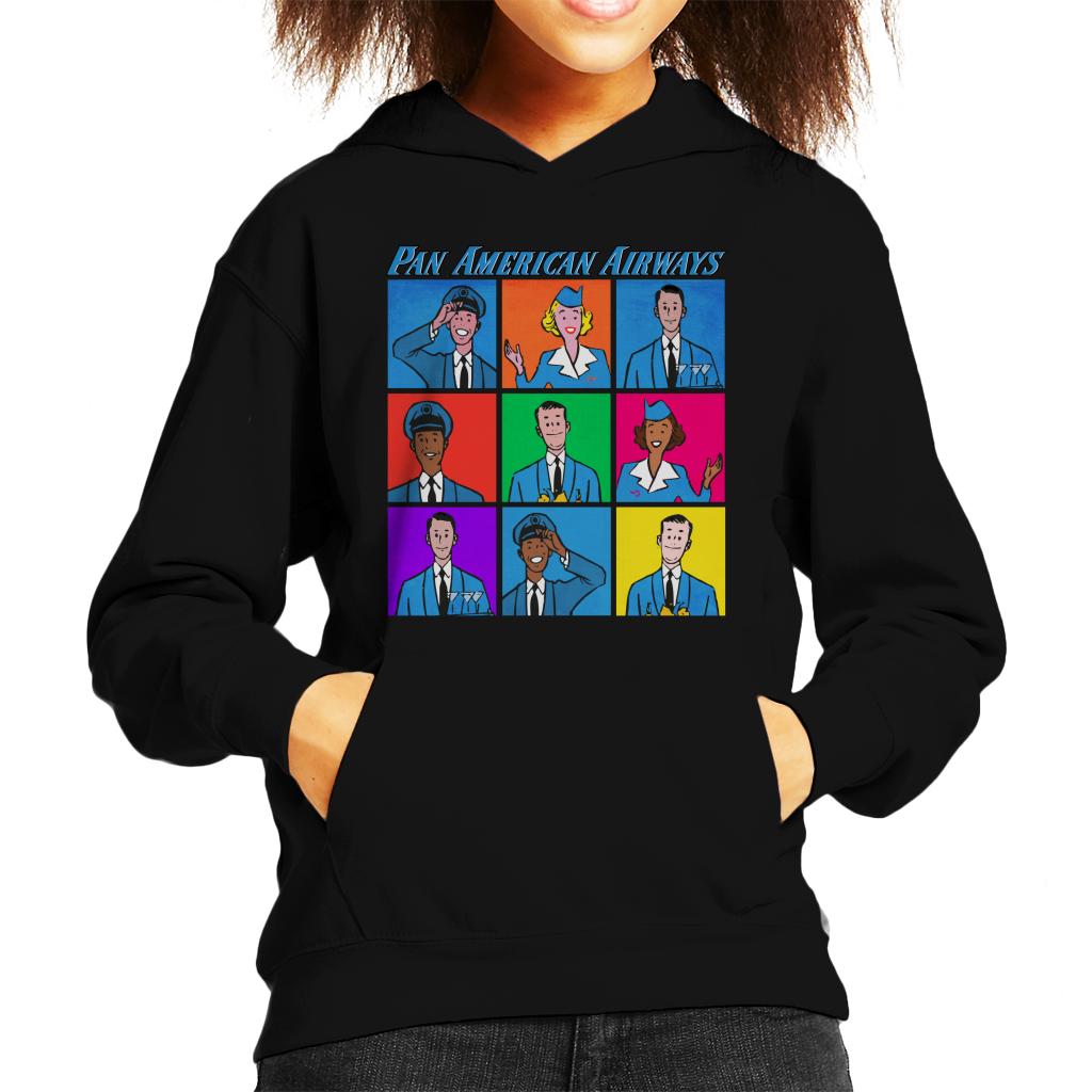 Pan Am Flight Crew Kid's Hooded Sweatshirt product image 1