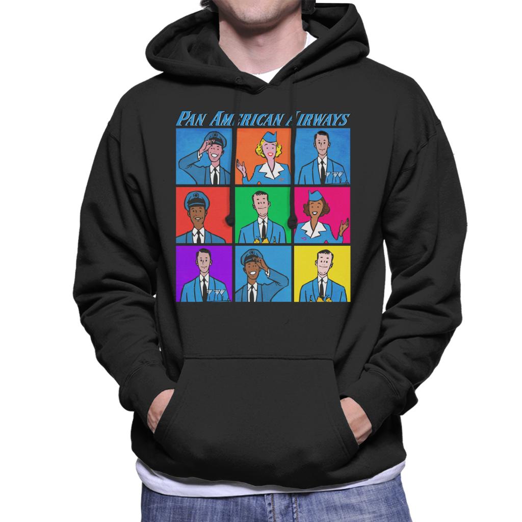 Pan Am Flight Crew Men's Hooded Sweatshirt product image 1