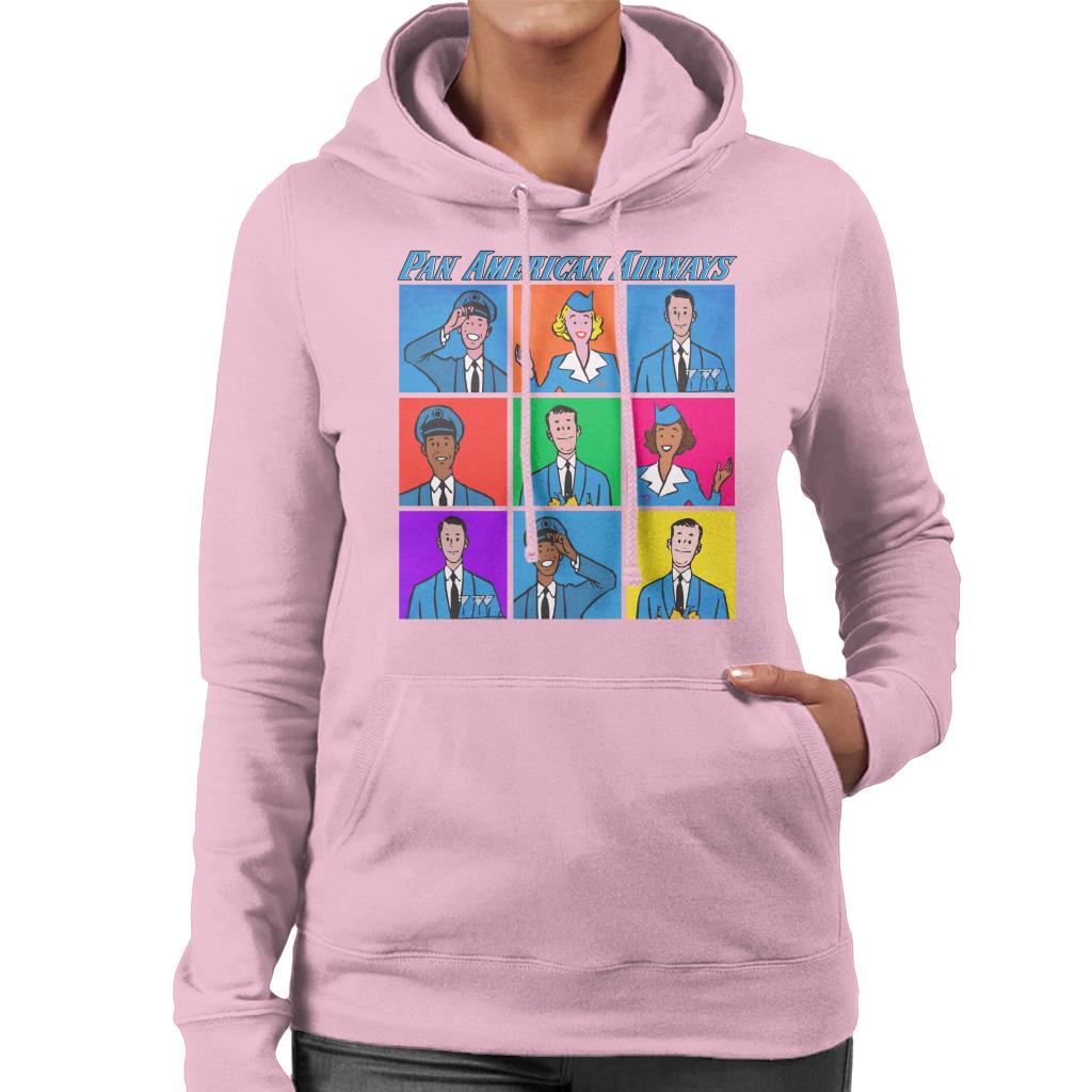 Pan Am Flight Crew Women's Hooded Sweatshirt product image 4