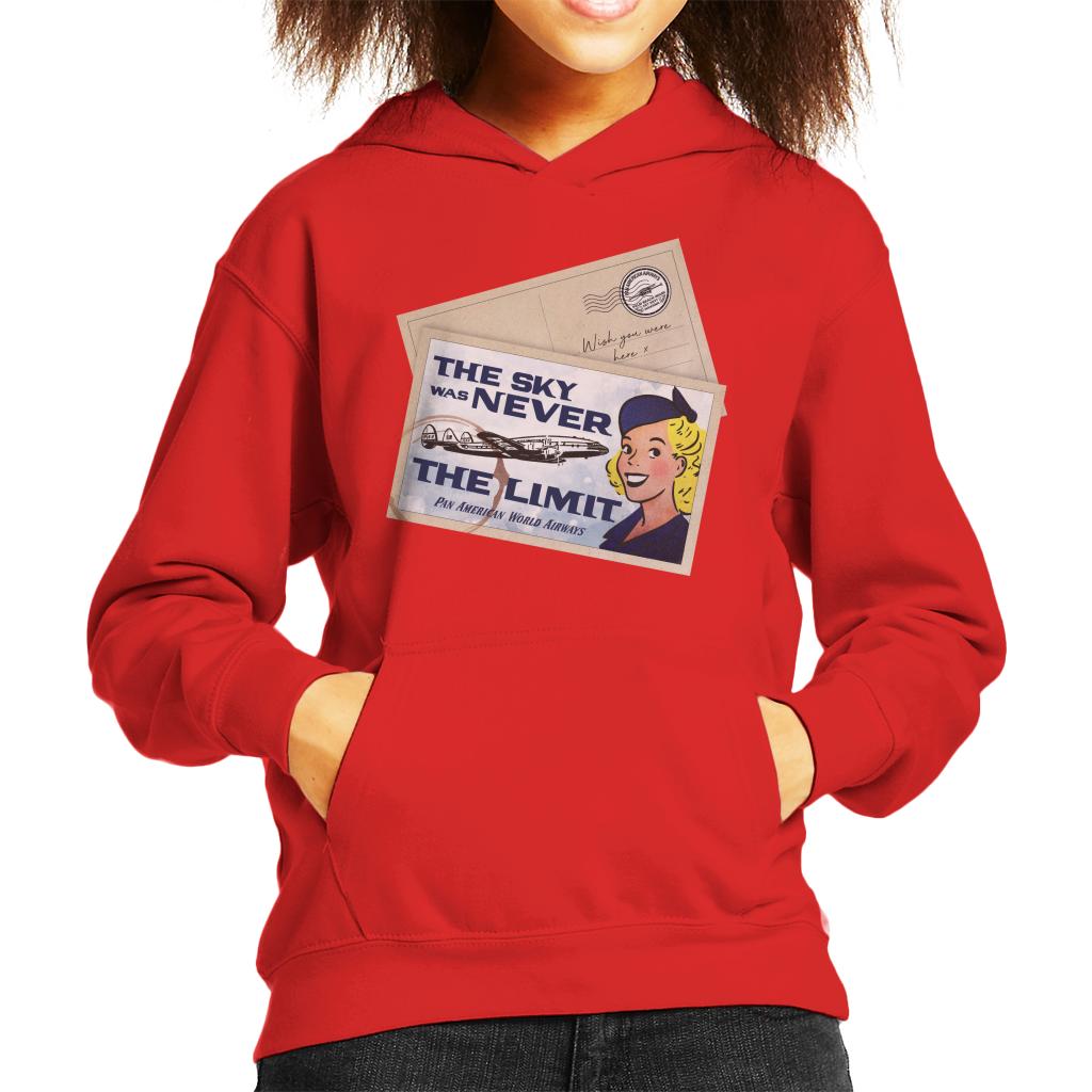 Pan Am The Sky Was Never Limit Kid's Hooded Sweatshirt product image 4