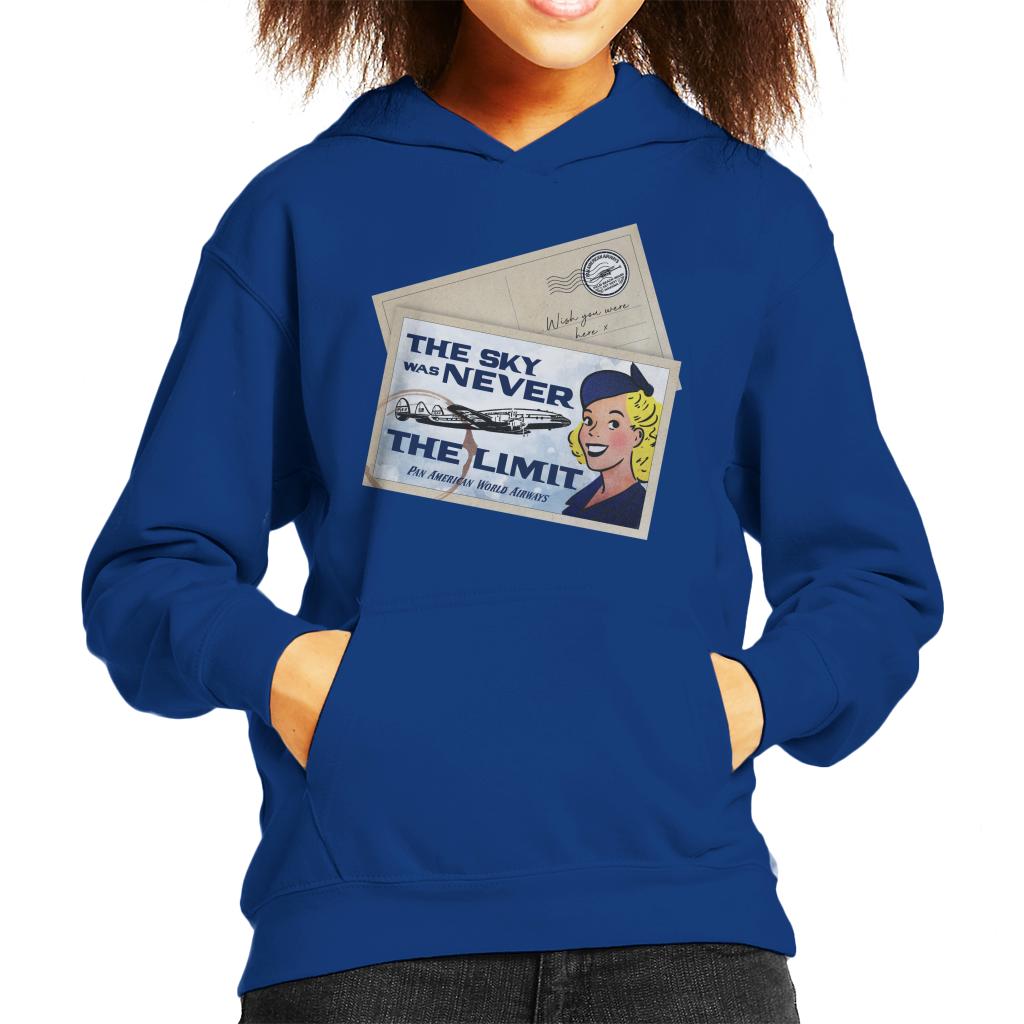 Pan Am The Sky Was Never Limit Kid's Hooded Sweatshirt product image 1