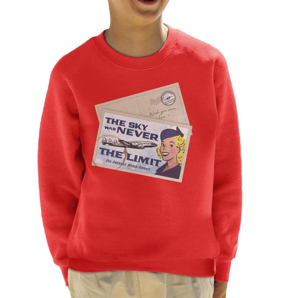 Pan Am The Sky Was Never Limit Kid's Sweatshirt product image 4