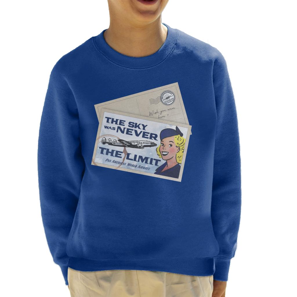 Pan Am The Sky Was Never Limit Kid's Sweatshirt product image 1
