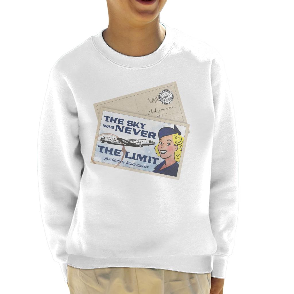 Pan Am The Sky Was Never Limit Kid's Sweatshirt product image 6