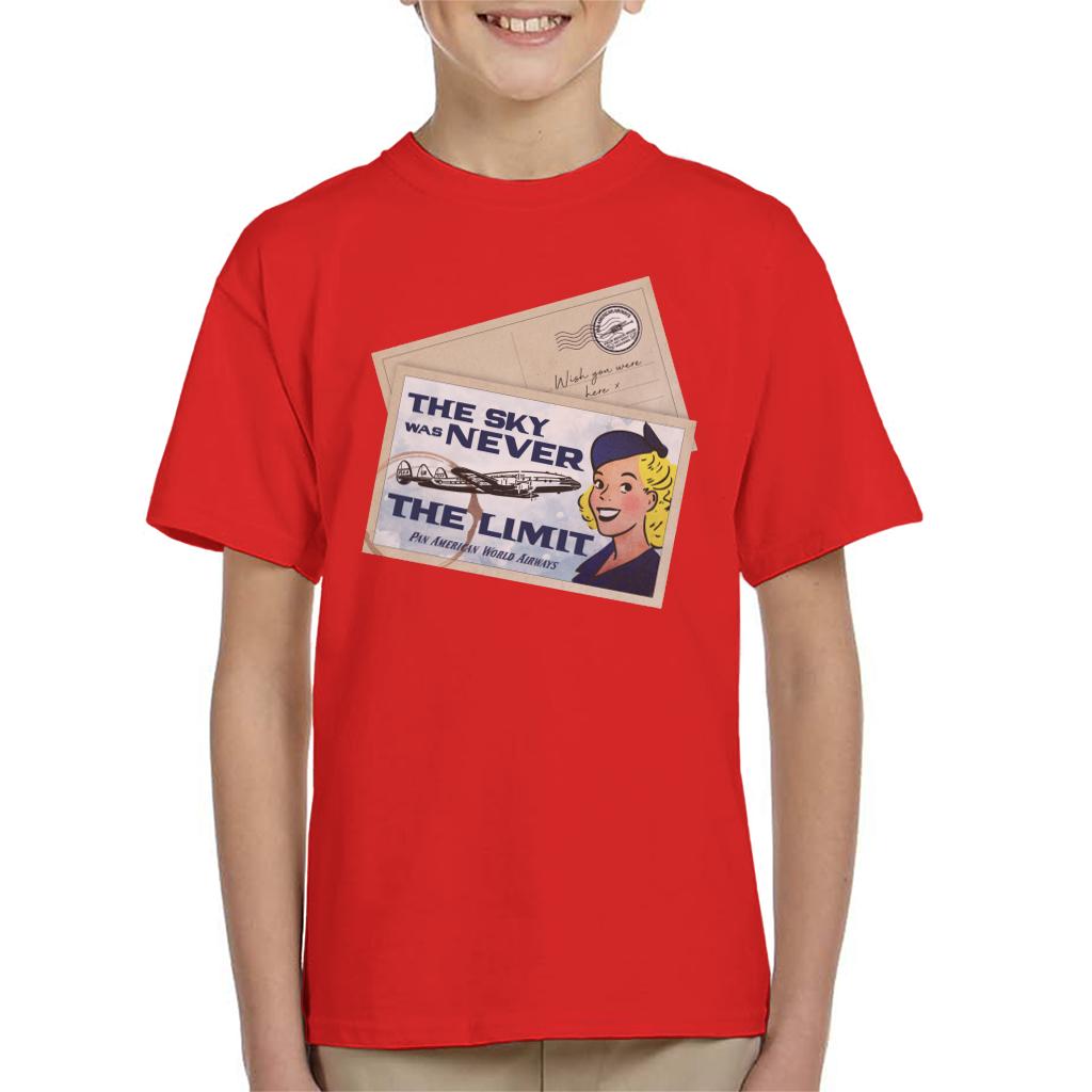 Pan Am The Sky Was Never Limit Kid's T-Shirt product image 6