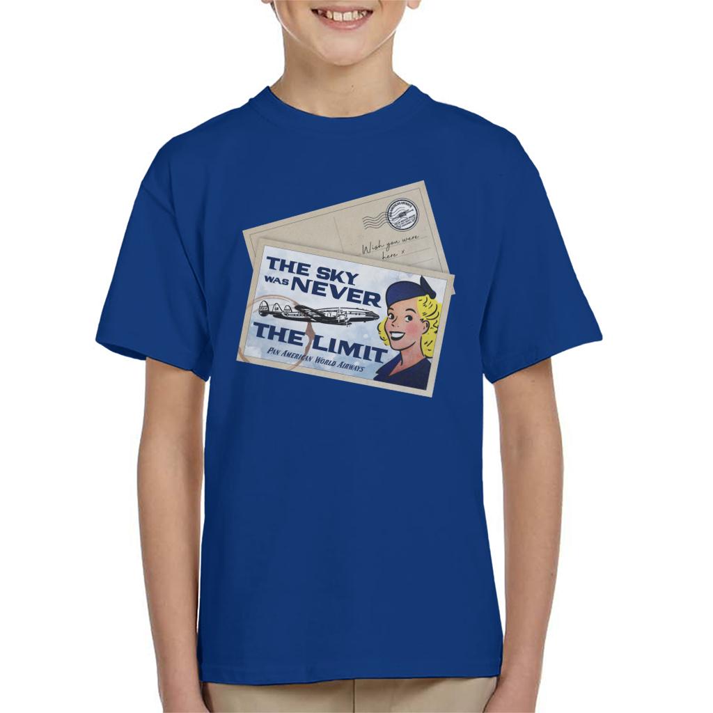 Pan Am The Sky Was Never Limit Kid's T-Shirt product image 4