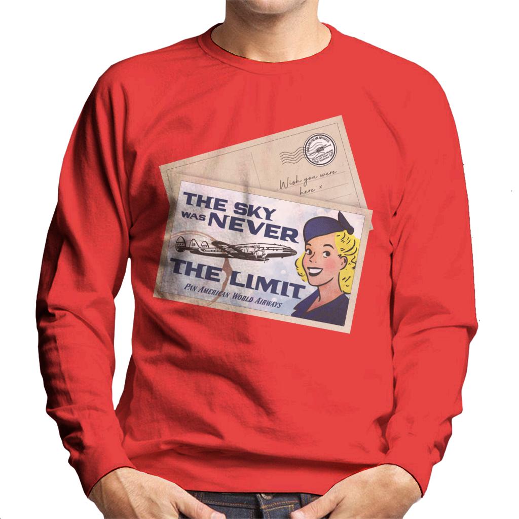 Pan Am The Sky Was Never Limit Men's Sweatshirt product image 6