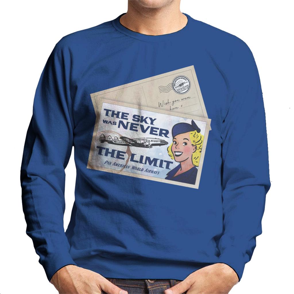 Pan Am The Sky Was Never Limit Men's Sweatshirt product image 4