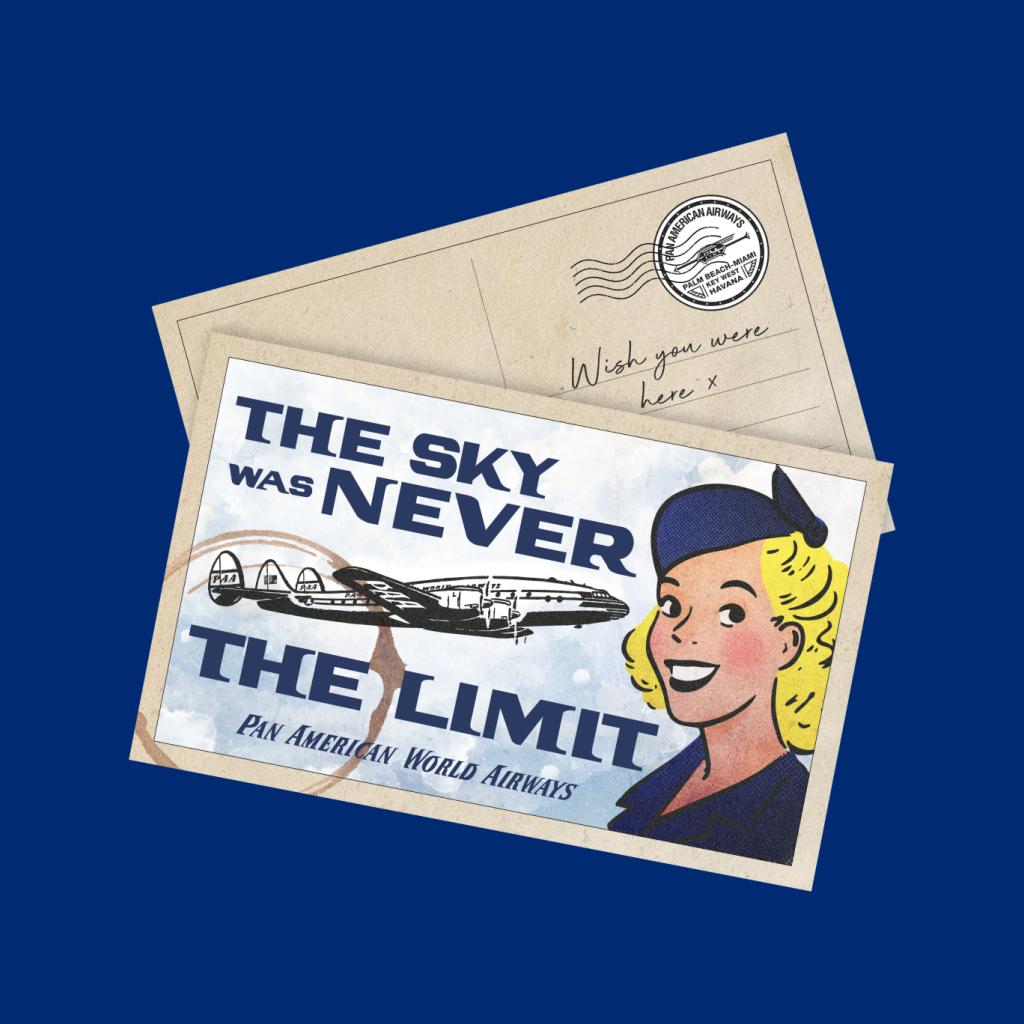 Pan Am The Sky Was Never Limit Women's T-Shirt product image 5
