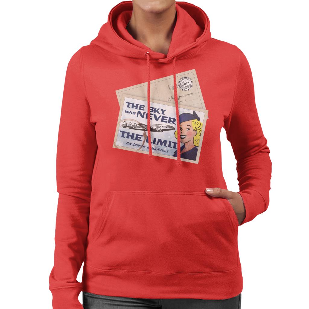 Pan Am The Sky Was Never Limit Women's Hooded Sweatshirt product image 6