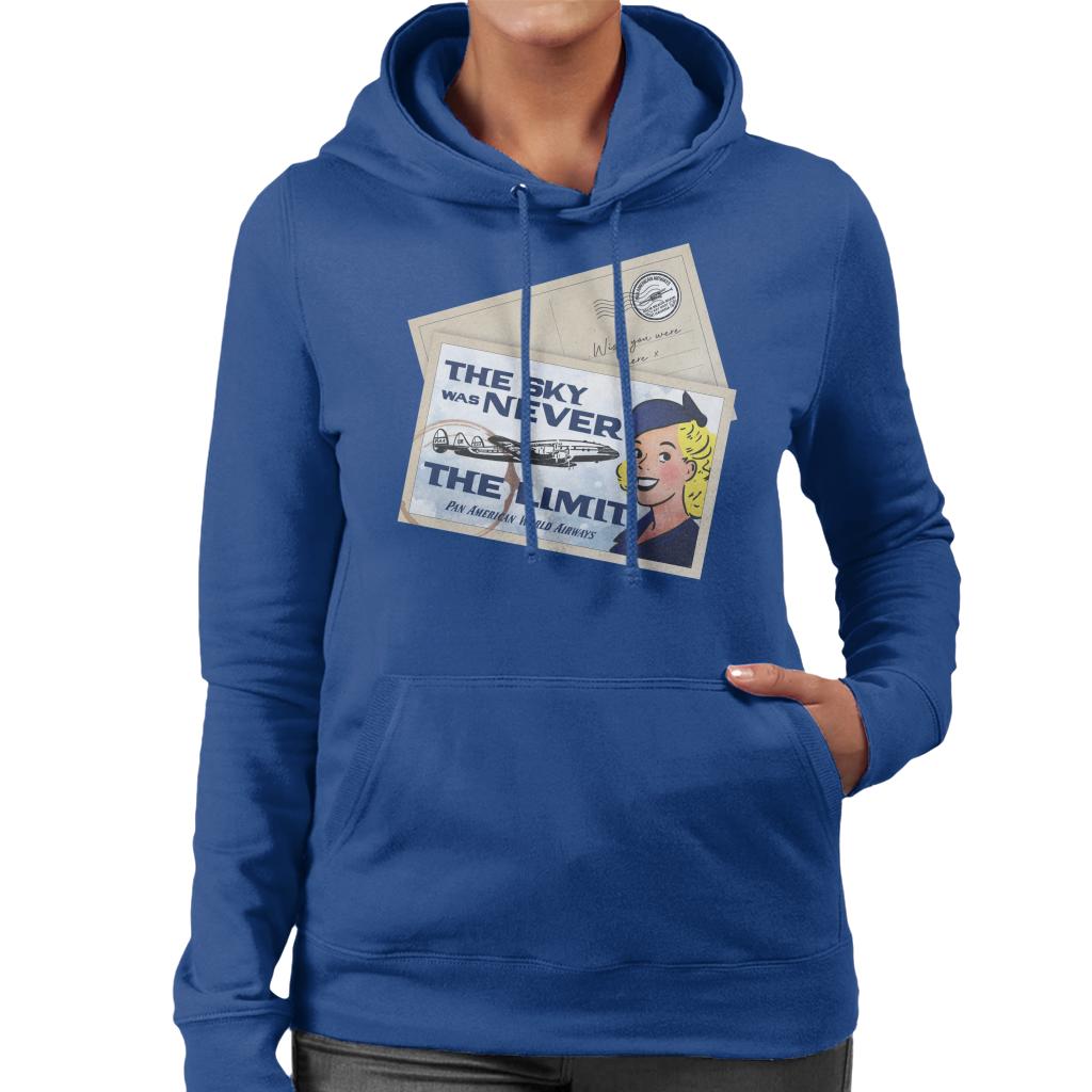 Pan Am The Sky Was Never Limit Women's Hooded Sweatshirt product image 4