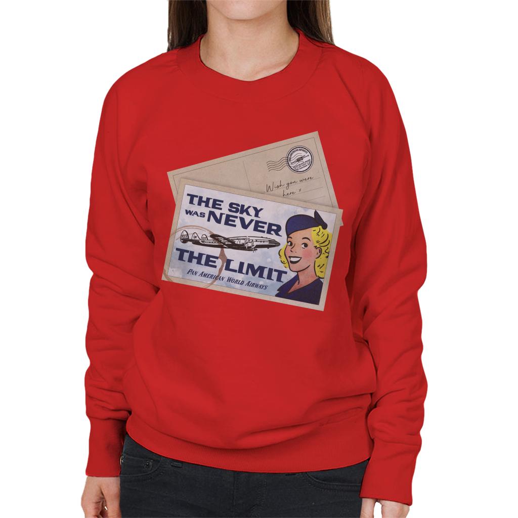 Pan Am The Sky Was Never Limit Women's Sweatshirt product image 6