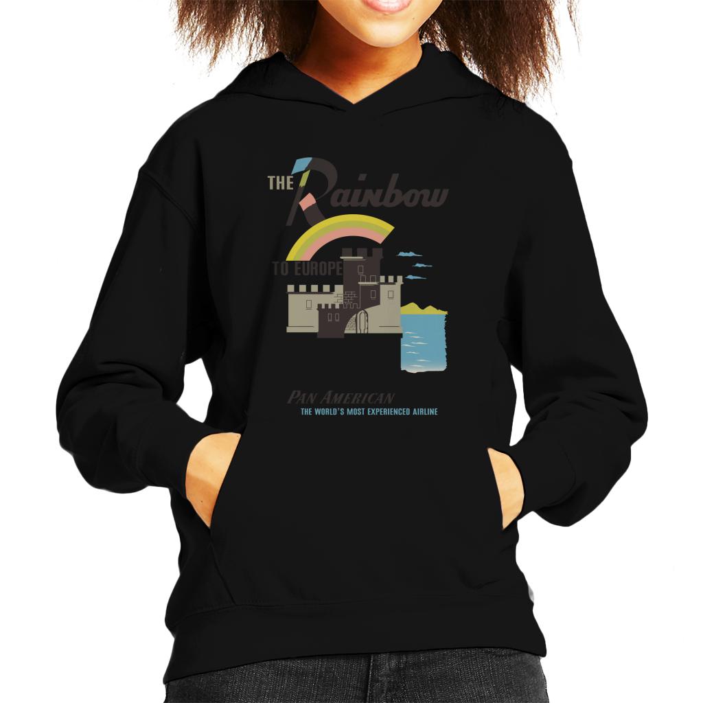 Pan Am The Rainbow To Europe Kid's Hooded Sweatshirt product image 1