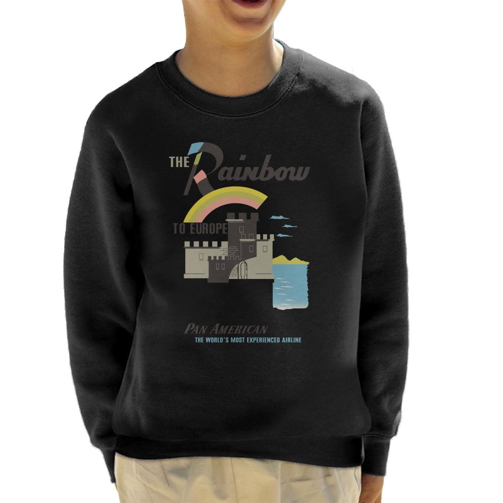 Pan Am The Rainbow To Europe Kid's Sweatshirt product image 1