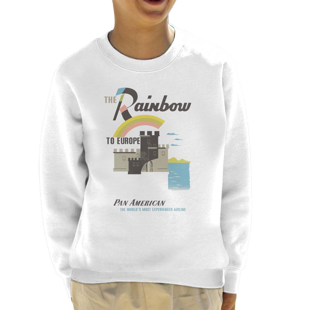 Pan Am The Rainbow To Europe Kid's Sweatshirt product image 4