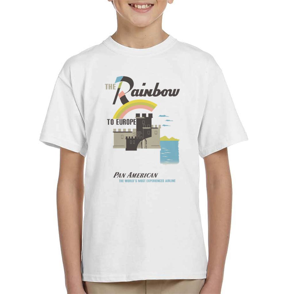 Pan Am The Rainbow To Europe Kid's T-Shirt product image 4