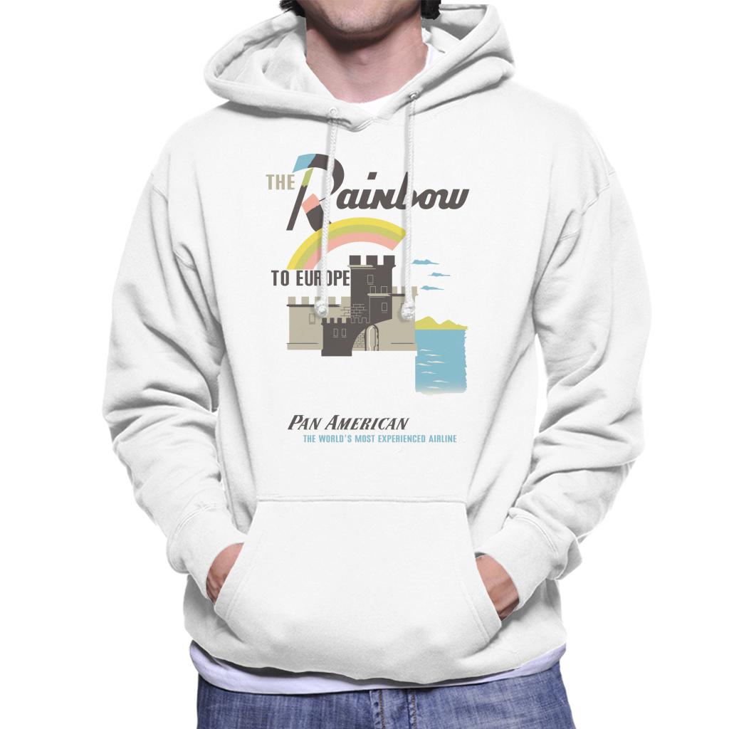 Pan Am The Rainbow To Europe Men's Hooded Sweatshirt product image 4