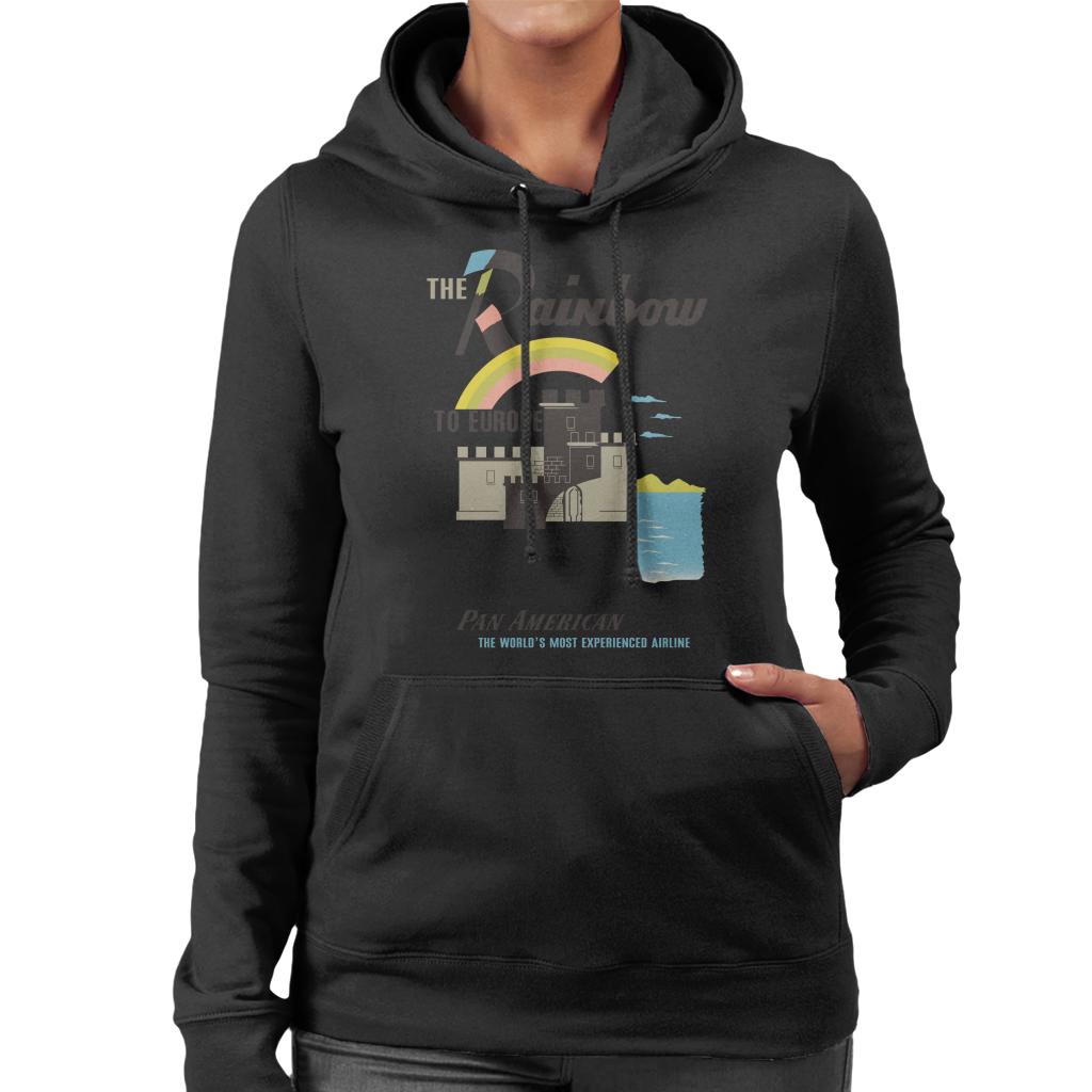 Pan Am The Rainbow To Europe Women's Hooded Sweatshirt product image 1