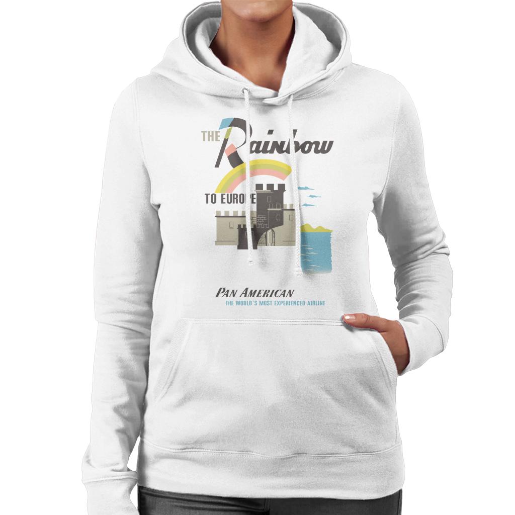 Pan Am The Rainbow To Europe Women's Hooded Sweatshirt product image 4