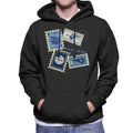 Pan Am Postage Stamps Montage Men's Hooded Sweatshirt product image 1