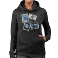 Pan Am Postage Stamps Montage Women's Hooded Sweatshirt product image 1