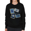 Pan Am Postage Stamps Montage Women's Sweatshirt product image 1
