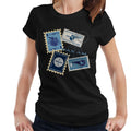 Pan Am Postage Stamps Montage Women's T-Shirt product image 1