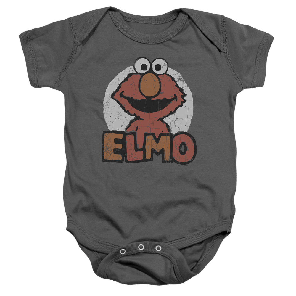 Sesame Street Elmo Name - Baby Bodysuit