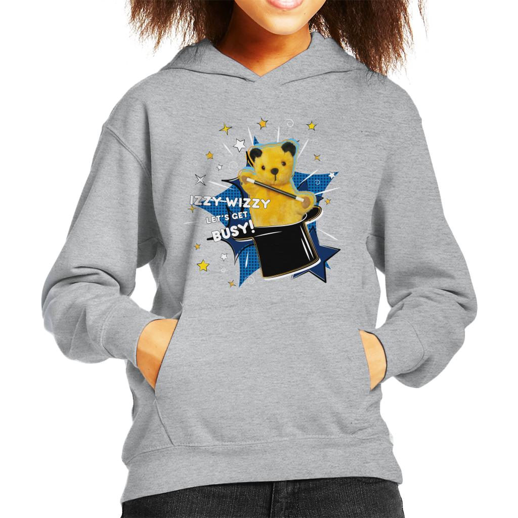 Sooty Top Hat Izzy Wizzy Let's Get Busy Kid's Hooded Sweatshirt