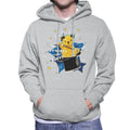 Sooty Top Hat Izzy Wizzy Let's Get Busy Men's Hooded Sweatshirt