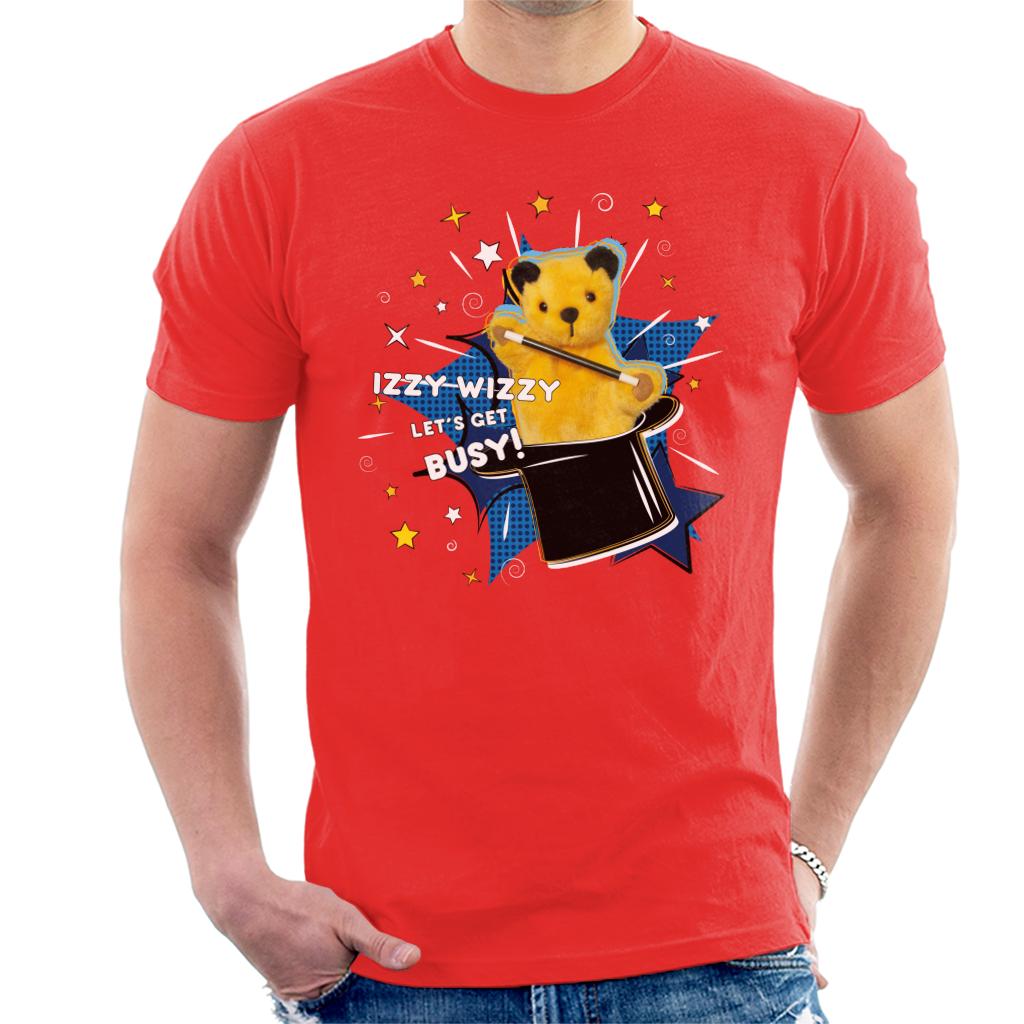Sooty Top Hat Izzy Wizzy Let's Get Busy Men's T-Shirt