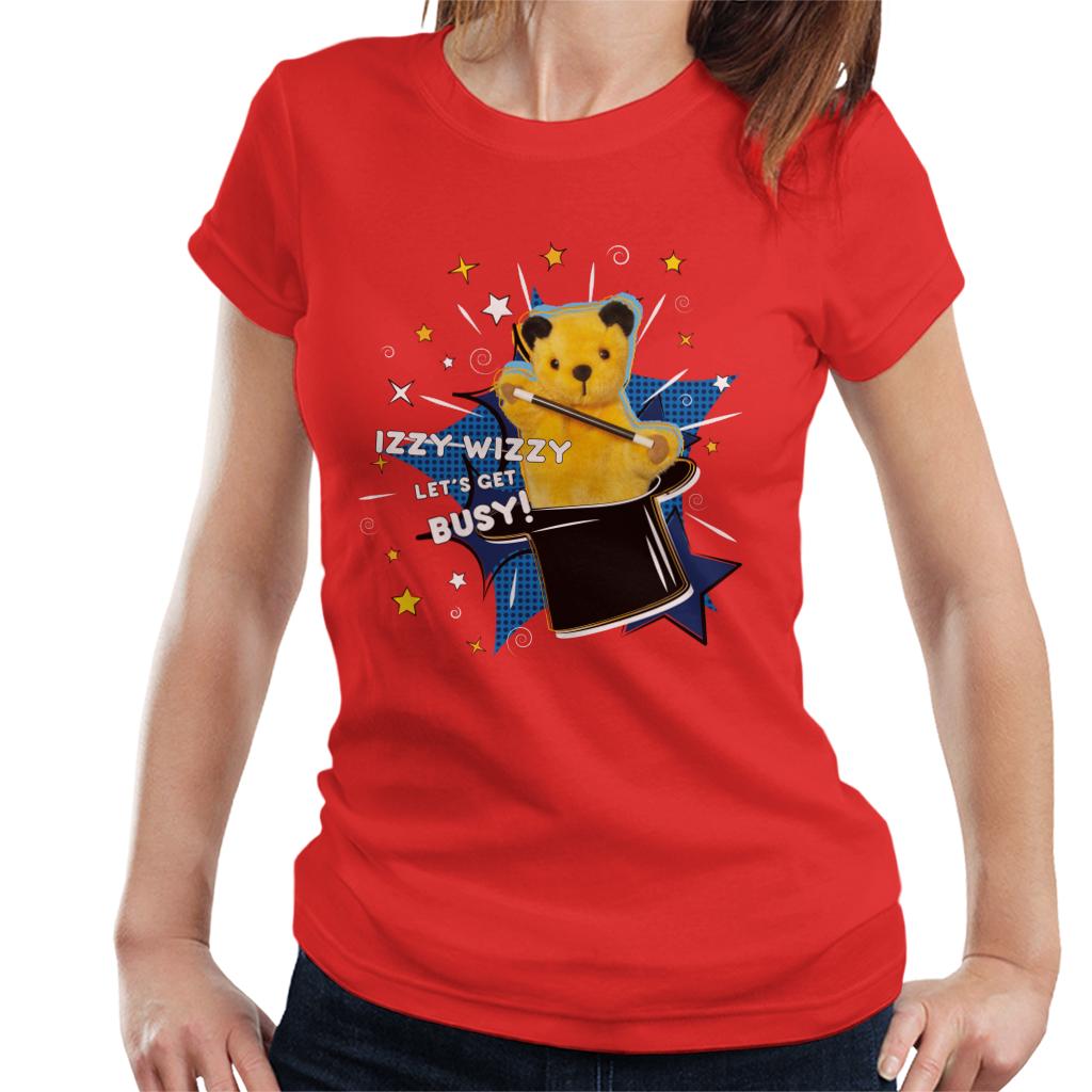 Sooty Top Hat Izzy Wizzy Let's Get Busy Women's T-Shirt