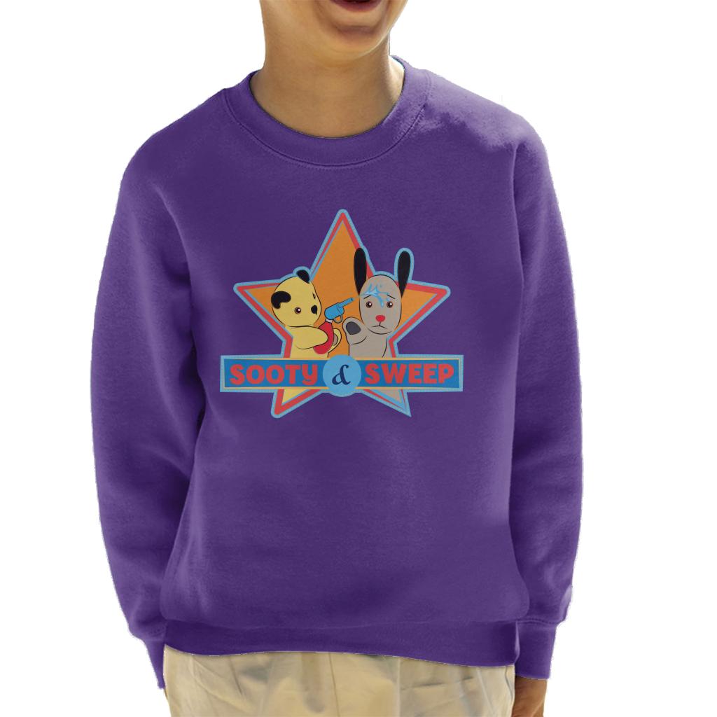Sooty & Sweep Cartoon Water Sprayer Kid's Sweatshirt product image 4