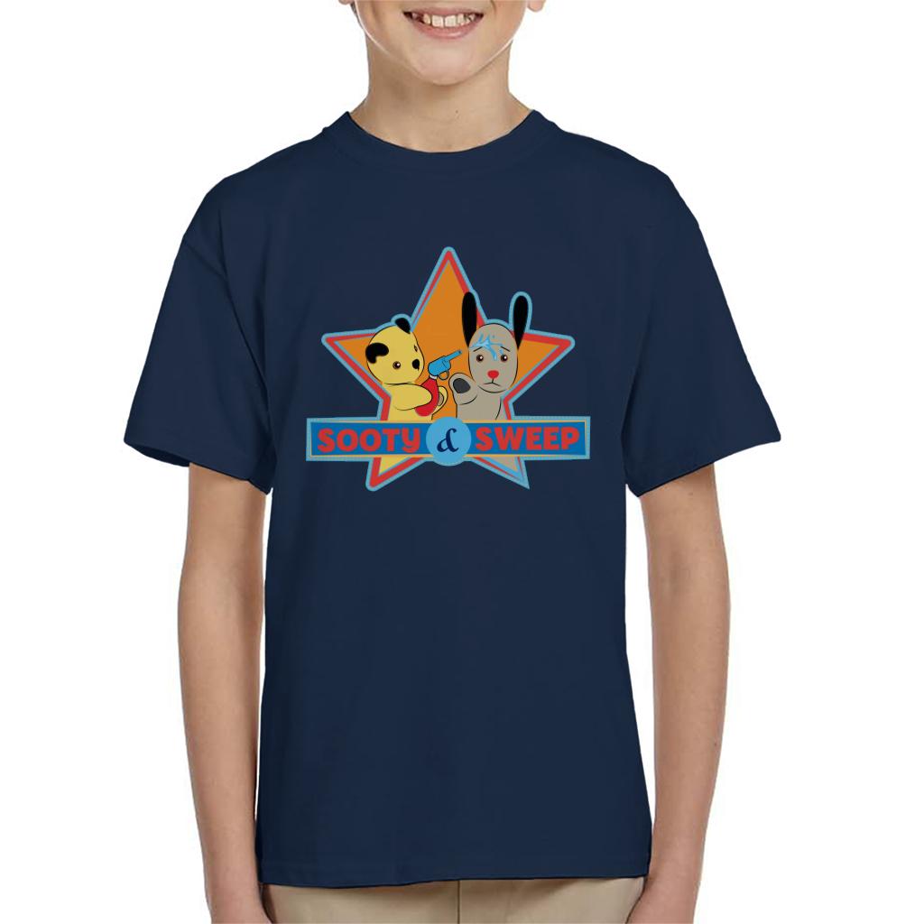 Sooty & Sweep Cartoon Water Sprayer Kid's T-Shirt product image 1