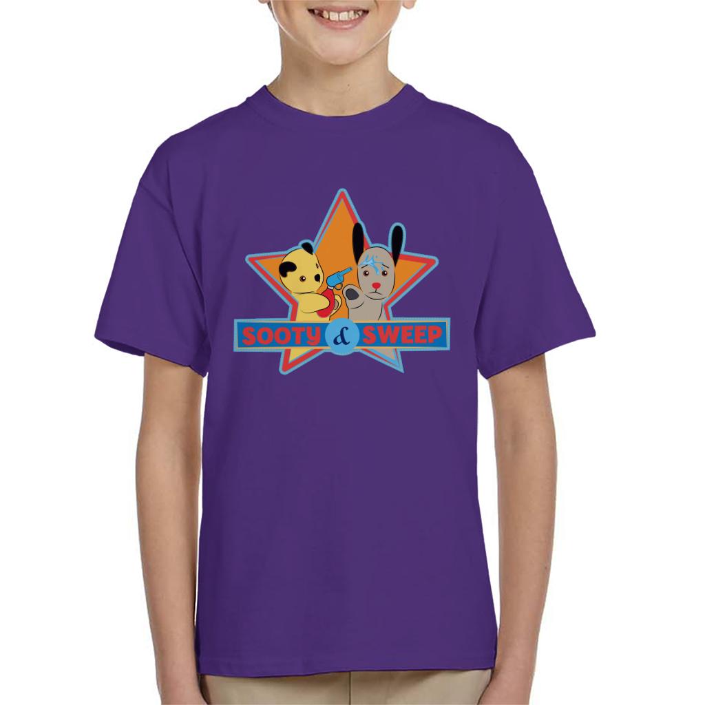 Sooty & Sweep Cartoon Water Sprayer Kid's T-Shirt product image 4