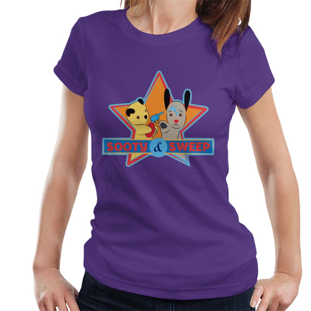 Sooty & Sweep Cartoon Water Sprayer Women's T-Shirt product image 4
