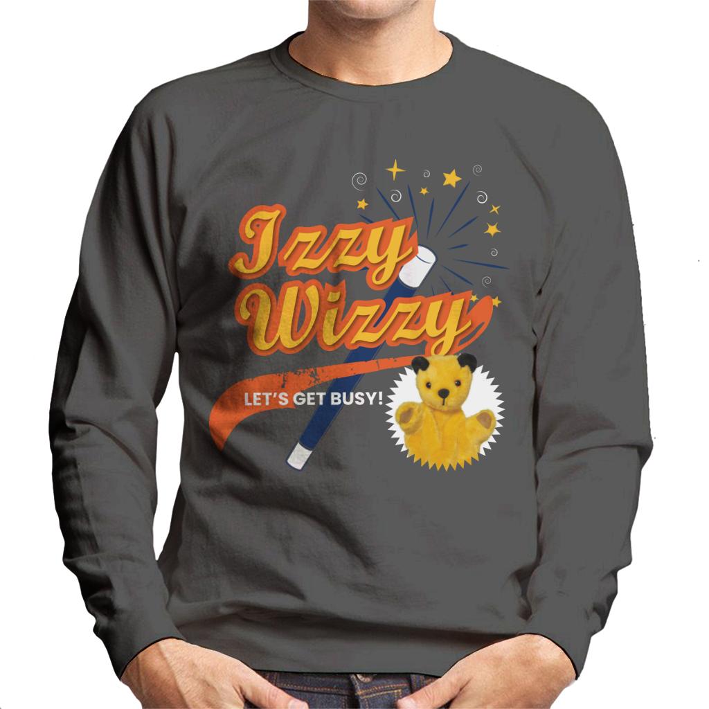Sooty Magic Wand Izzy Wizzy Let's Get Busy Men's Sweatshirt product image 1