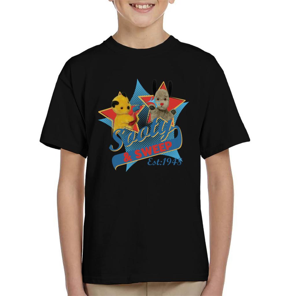 Sooty & Sweep Retro Water Sprayer Kid's T-Shirt product image 1