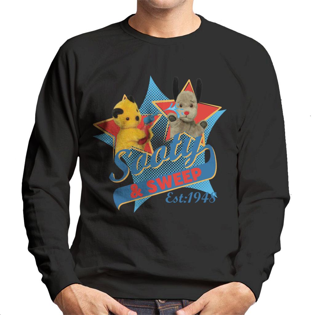 Sooty & Sweep Retro Water Sprayer Men's Sweatshirt product image 1
