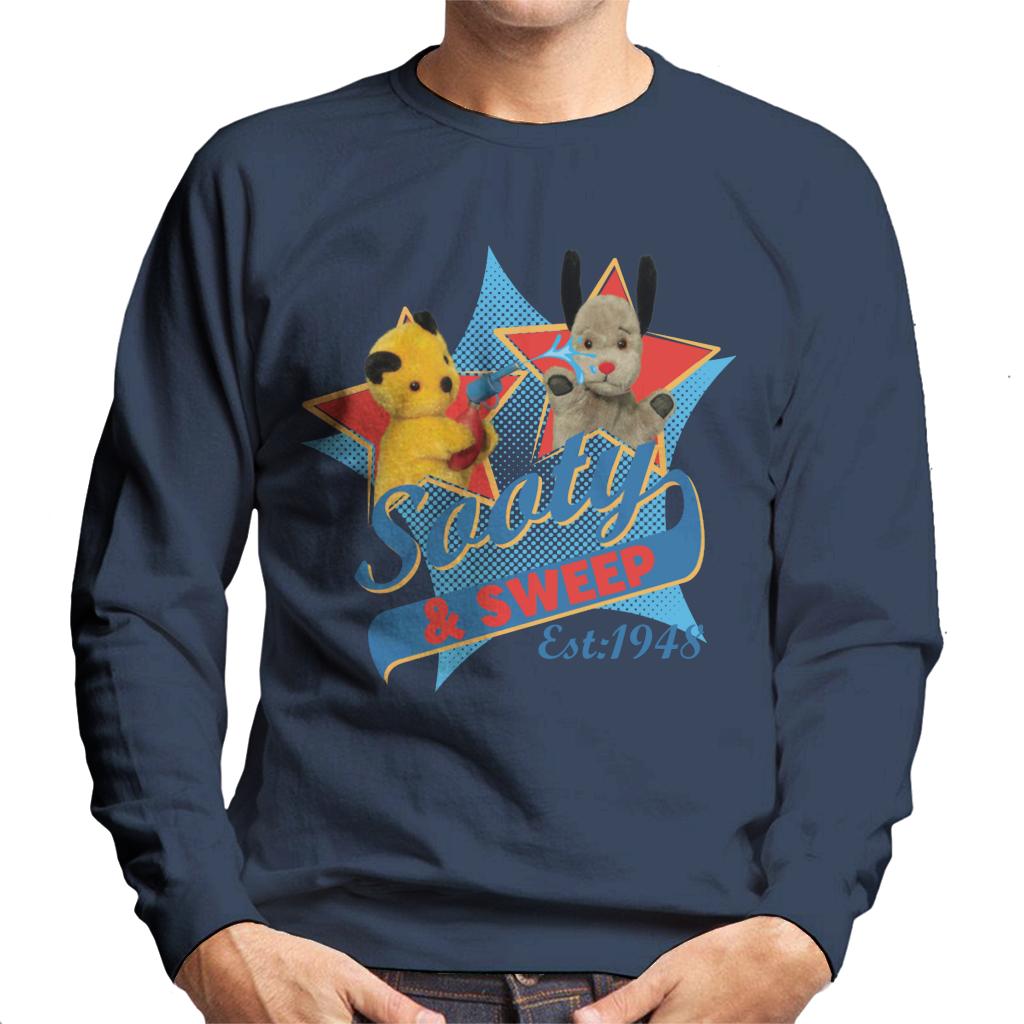 Sooty & Sweep Retro Water Sprayer Men's Sweatshirt product image 6