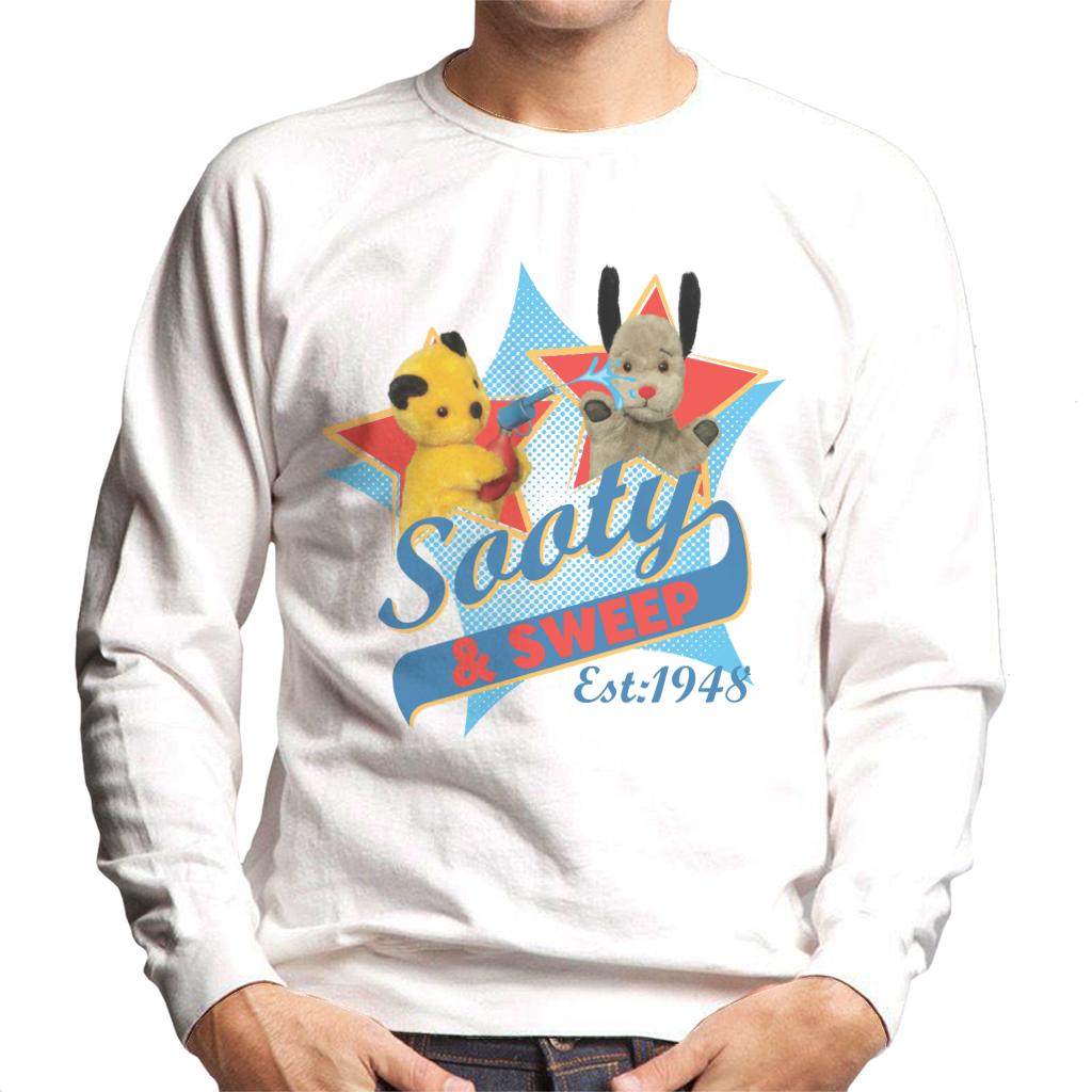 Sooty & Sweep Retro Water Sprayer Men's Sweatshirt product image 4