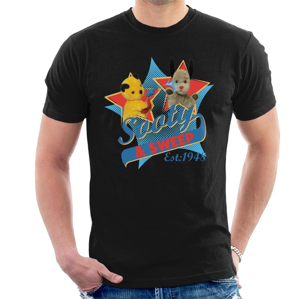Sooty & Sweep Retro Water Sprayer Men's T-Shirt product image 1