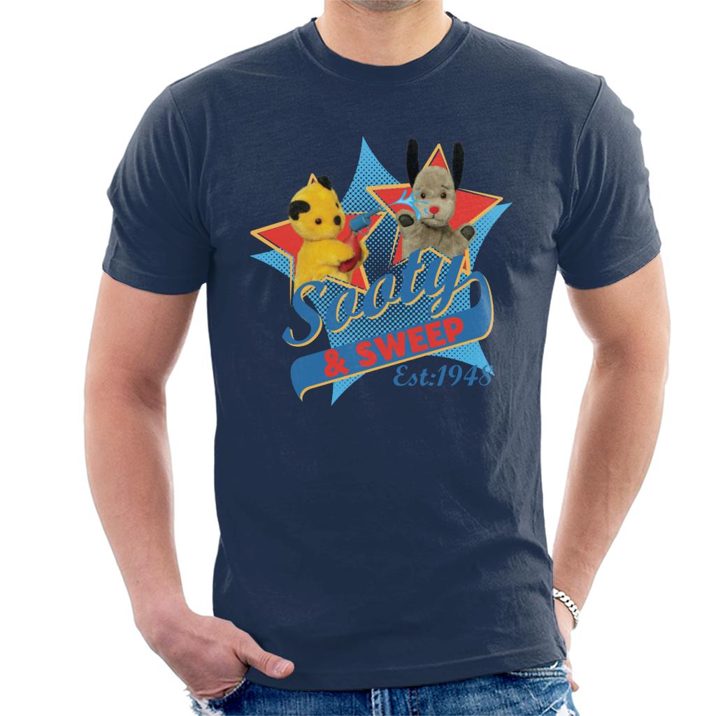 Sooty & Sweep Retro Water Sprayer Men's T-Shirt product image 6