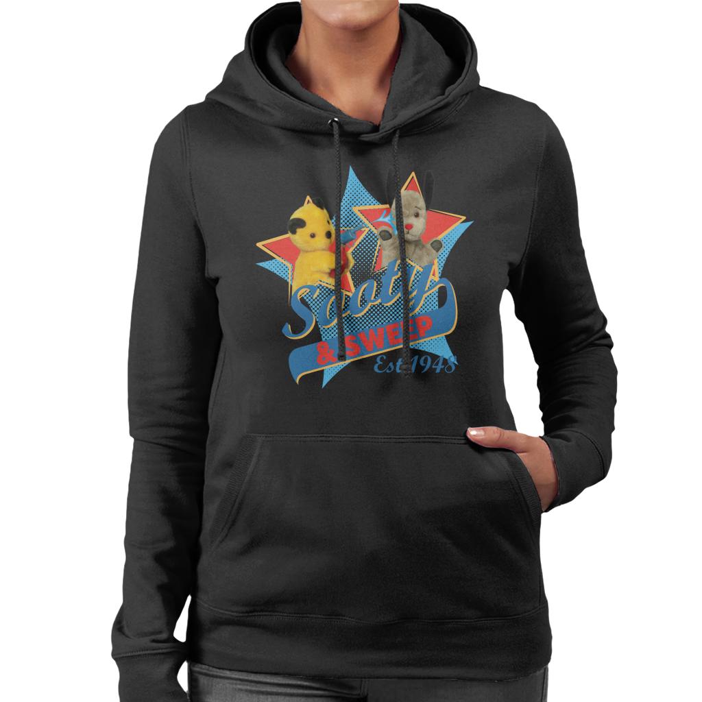 Sooty & Sweep Retro Water Sprayer Women's Hooded Sweatshirt product image 1