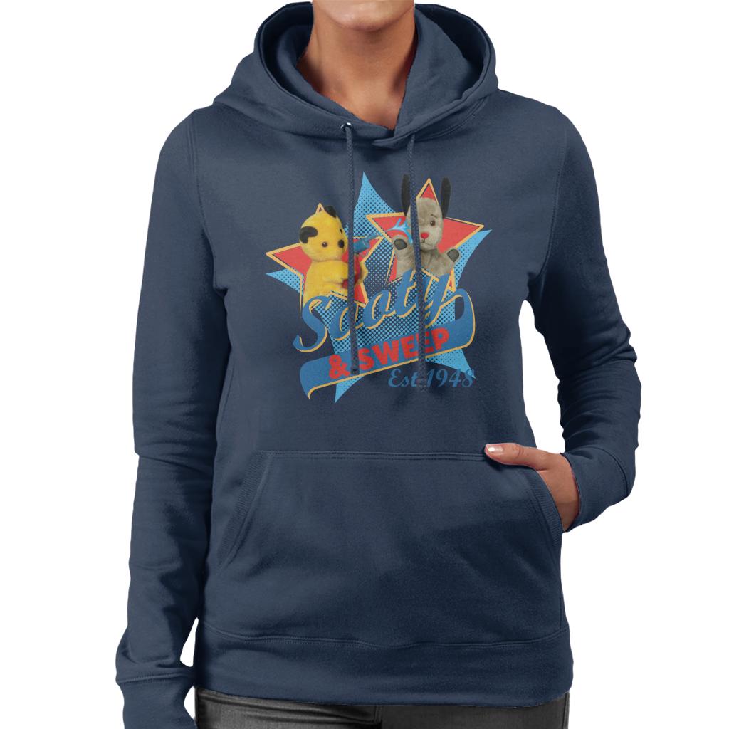 Sooty & Sweep Retro Water Sprayer Women's Hooded Sweatshirt product image 6
